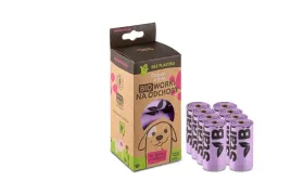 zolux-woreczki-na-odchody-liliowe-starchbag-120-szt-bio-kompostowalne