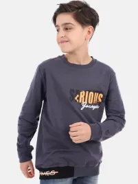 bluza-dziecieca-chlopieca-dresowa-z-nadrukiem-bez-kaptura-grafitowa-116-122