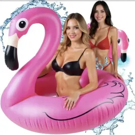 flaming-kolo-dmuchane-90-cm-do-plywania-materac-basen-plaza-woda-pvc-rozowy