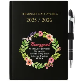 kalendarz-nauczycielski-planer-25-26-prezent-dla-wychowawcy-dlugopis-cytat