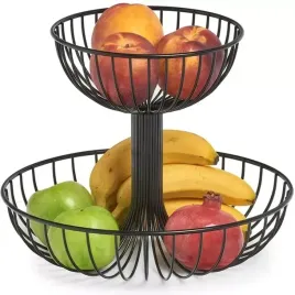 koszyk-na-owoce-dwupoziomowy-metalowy-czarny-krisberg-patera-druciana