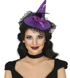 fioletowa-opaska-z-kapeluszem-czarownicy-koronka-kapelusik-halloween