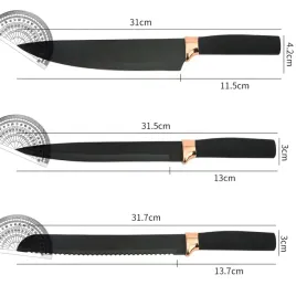 noze-kuchenne-zestaw-w-bloku-5-szt-stojak-ostre-komplet-czarne-eleganckie