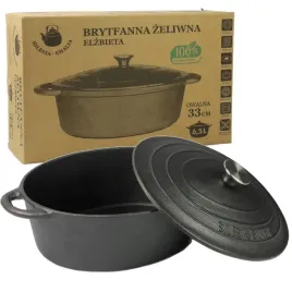 brytfanna-gesiarka-zeliwna-z-pokrywa-65l-33cm-indukcja-silesia-emalia