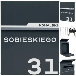 skrzynka-pocztowa-na-listy-poczte-antracyt-napis-adres-ulica-numer