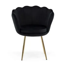 krzeslo-zloto-glamour-czarne-muszelka-shell-welurowe-salon-urody-homla
