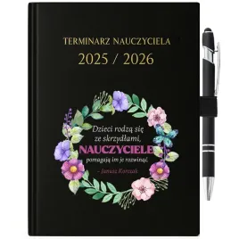 kalendarz-nauczycielski-planer-25-26-prezent-dla-nauczyciela-dlugopis-cytat