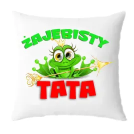 poduszka-dla-taty-z-nadrukiem-zaby-idealny-prezent-na-dzien-ojca