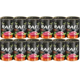 karma-mokra-dla-kota-rafi-z-kaczka-400g-12szt