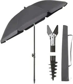 parasol-klasyczny-plazowy-ogrodkowy-sekey-szary-ciemny-180-cm