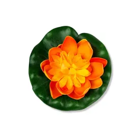lilia-wodna-plastikowa-plywajaca-do-oczka-stawu-otwarta-pomaranczowa-11-cm