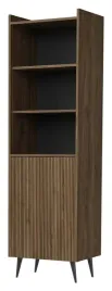 elegancki-regal-z-polkami-ademo-01-wysokie-nozki-orzech-jurek-meble