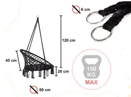 hustawka-fotel-bocianie-gniazdo-z-oparciem-czarna-80cm-poduszki-150kg