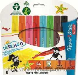 flamastry-paper-mate-jambo-8-szt