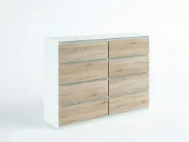 komoda-8-szuflad-140cm-biala-front-dab-sonoma