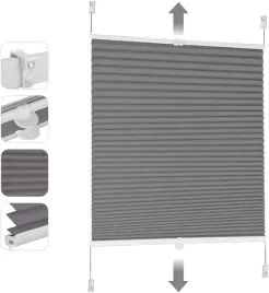 roleta-plisowana-bezinwazyjna-nowoczesna-antracyt-55-x-150-cm-sekey