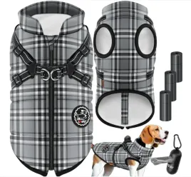 kurtka-ubranko-dla-psa-lovpet-szary-antracyt-2xl-waga-psa-12-14-kg