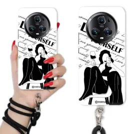 etui-do-huawei-honor-magic-5-pro-klasyczne-dla-kobiet-czarny-sznurek-wzor