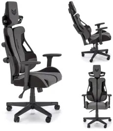 fotel-obrotowy-biurowy-dla-gracza-z-tkaniny-szary-czarny-multiblock-nitro-2