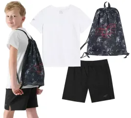 stroj-sportowy-chlopiecy-4f-na-wf-trening-m085-t-shirt-spodenki-134-140