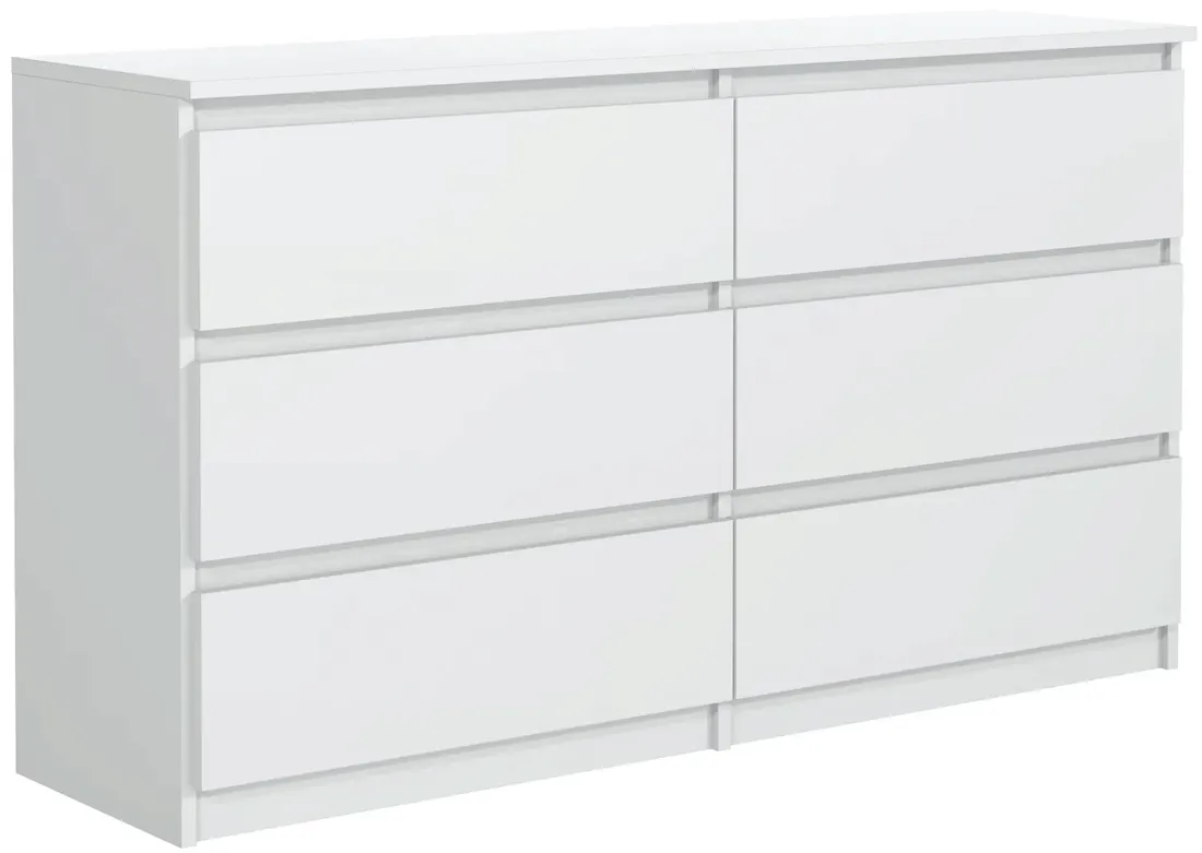 komoda-6-szuflad-100cm-biala-stan-nowy