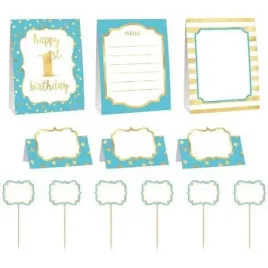 dekoracja-bufetowa-niebieska-12-elementow-roczek-chlopiec