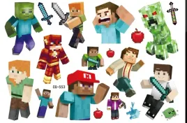 tatuaze-dla-dzieci-minecraft-zestaw-tatuazy-zmywalne-urodzinowe-alex