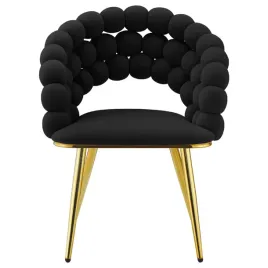 krzeslo-zloto-glamour-czarne-welurowe-bubble-salon-urody-homla