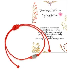 bransoletka-szczescia-kabala-serduszko-zakonczenie-roku-prezent-czerwona