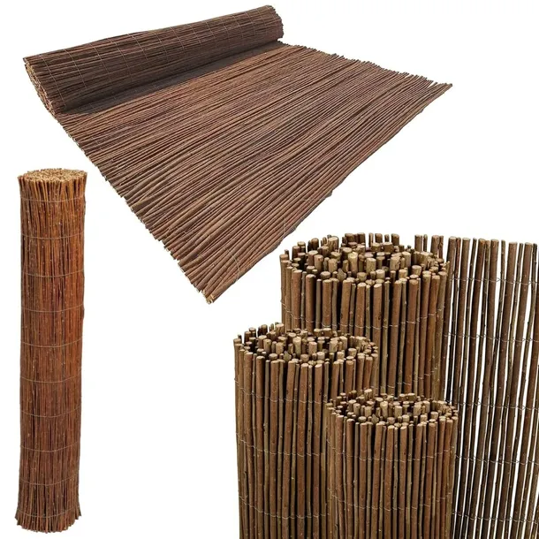 Mata Wiklinowa 1,5x5m Gęsta Płot Osłona Premium 150x500cm