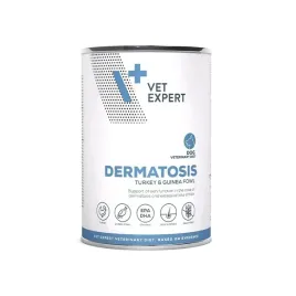 vet-expert-dermatosis-dog-turkey-and-guinea-fowl-400g-mokra-karma