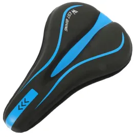 nakladka-zelowa-na-siodelko-rowerowe-rower-stacjonarny-silikonowa-niebieska