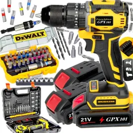 wiertarko-wkretarka-bezszczotkowa-2x-aku-21v-udar-bity-zestaw-torx-dewalt