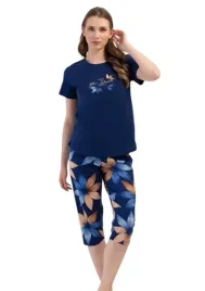 pizama-damska-plus-size-bawelniana-koszulka-3-4-spodnie-vienetta-r-2xl
