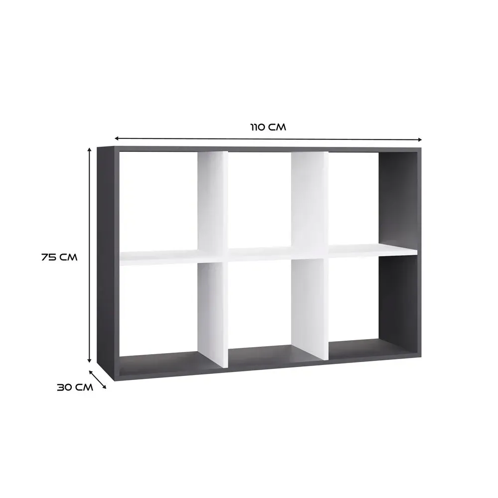 regal-malax-2x3-antracyt-bialy