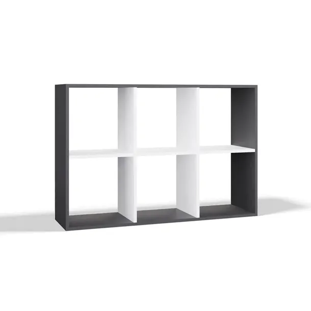 regal-malax-2x3-antracyt-bialy-material-plyta-laminowana