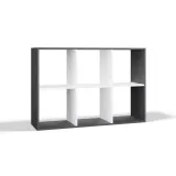 regal-malax-2x3-antracyt-bialy-material-plyta-laminowana