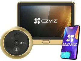wizjer-do-drzwi-z-kamera-ezviz-dp2c-gold-wifi-szeroki-kat-funkcja-dzwonka