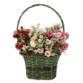 zielony-kosz-prezentowy-kwiatowy-z-folia-wiklinowy-koszyk-oslonka-na-kwiaty
