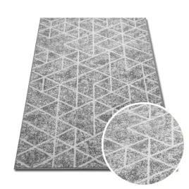 dywan-300x400-cm-new-idea-geometria-szara-3601ws42-krotkie-miekkie-runo