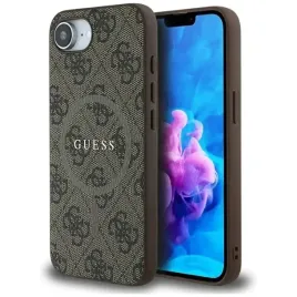 guess-4g-ring-classic-logo-magsafe-etui-do-iphone-16e-brazowy-guess