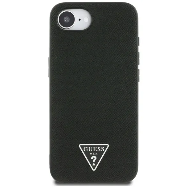 guess-grained-triangle-magsafe-etui-do-iphone-16e-czarny-guess-kolor-czarny