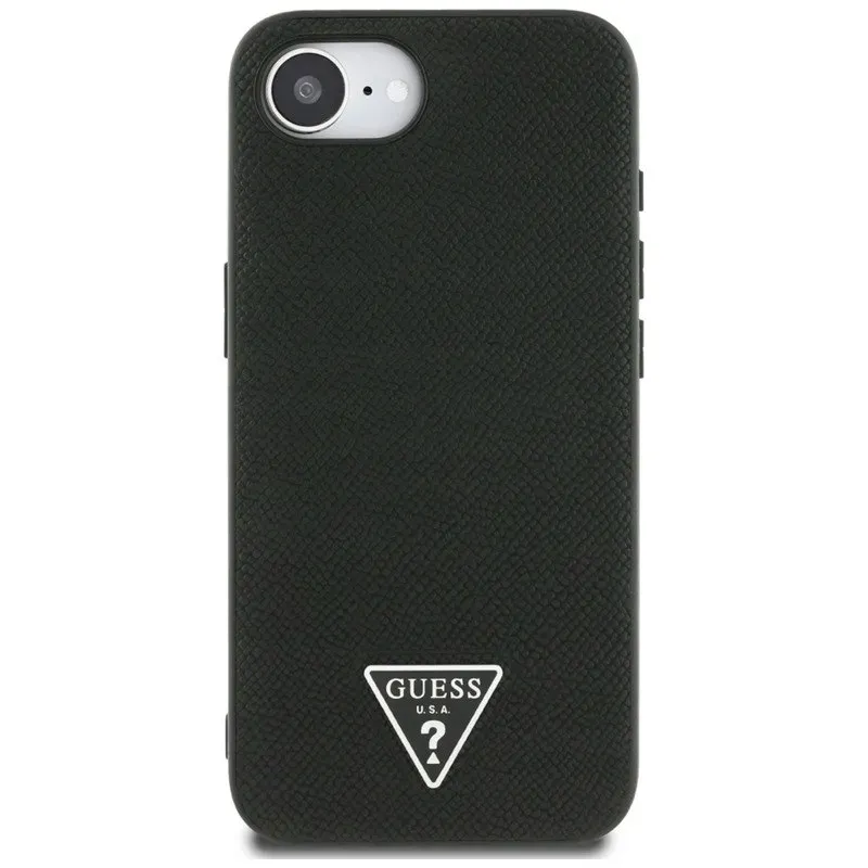 guess-grained-triangle-magsafe-etui-do-iphone-16e-czarny-guess