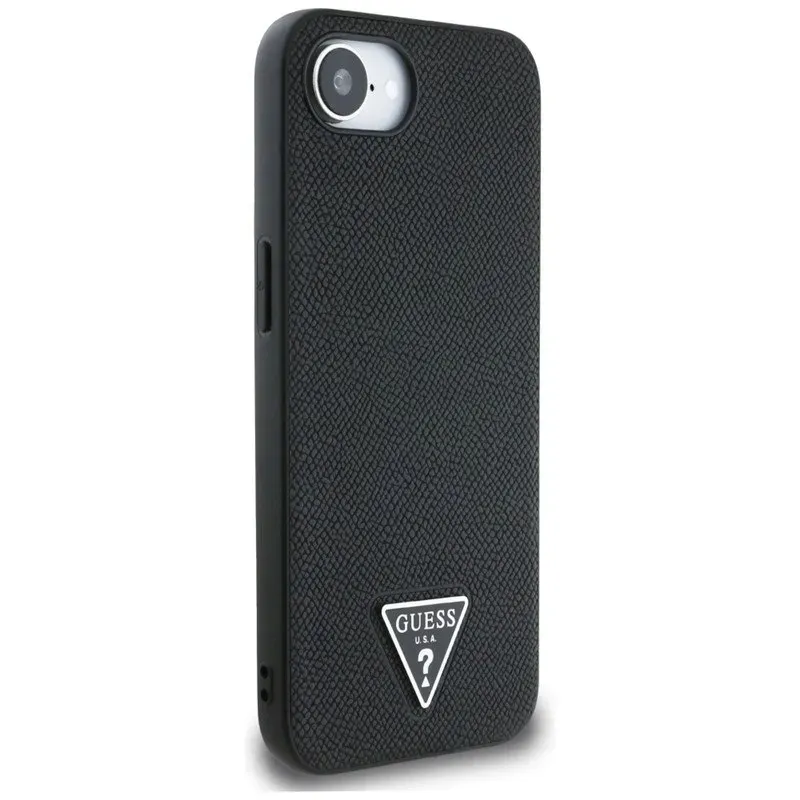 guess-grained-triangle-magsafe-etui-do-iphone-16e-czarny-guess