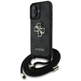 guess-4g-big-logo-cord-strap-crossbody-etui-do-iphone-16-czarny-guess