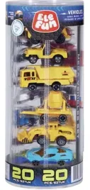 elefun-zestaw-metalowych-pojazdow-w-skali-1-64-20-sztuk