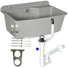 zlew-gospodarczy-tworzywo-sztuczne-szary-granit-61-cm