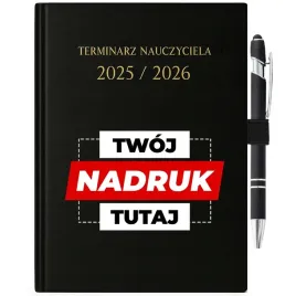 kalendarz-25-26-czarny-prezent-dla-nauczyciela-uchwyt-dlugopis-twoj-nadruk