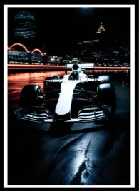 plakat-na-sciane-do-salonu-bialy-bolid-wyscig-torowy-formula-1-70x50cm