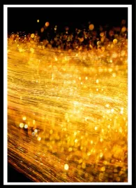 plakat-na-sciane-do-salonu-zlota-fala-ogniste-wlosy-gold-black-70x50cm